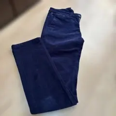 TOMMY HILFIGER ネイビー コーデュロイデニムパンツ