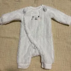 【60-70センチ】もこもこカバーオール