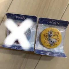 アナと雪の女王 缶バッジ オラフ