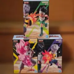 HUNTER×HUNTER　G.I.編　ゴン　キルア　ヒソカ　フィギュア　セット