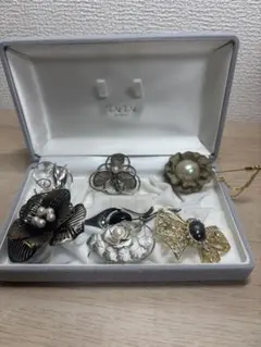 ブローチ　まとめ売り　パール