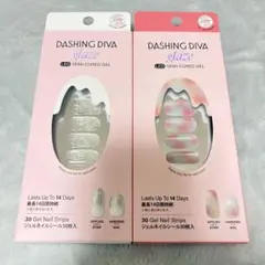 DASHING DIVA glaze セミキュアジェルネイルシール