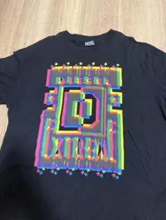 DIESEL カラフルグラフィック Tシャツ