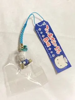 ご当地キティ 島根 どじょうすくい ダニエル 根付 ストラップ - メルカリ