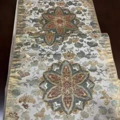 豪華な花柄 袋帯　長さ440