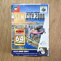 Sim City シムシティー64 Nintendo64DD専用ソフト 中古 Sim City シムシティー64 Nintendo64DD専用ソフト 中古