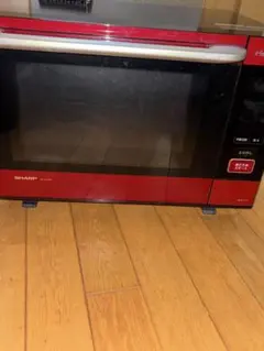 SHARP HEALSIO AX-SA100 赤 電子レンジ - メルカリ