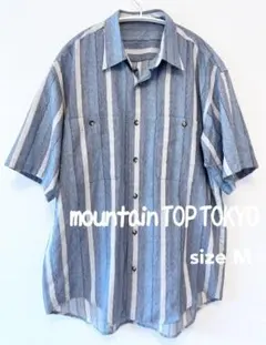 mountain TOP TOKYO メンズ半袖シャツ M