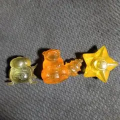 【当時物・希少】ポケモン クリアミニフィギュア 3体まとめ ヤドラン 他 任天堂