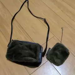 BEAMS　ショルダーバッグ　ミニポーチ付き