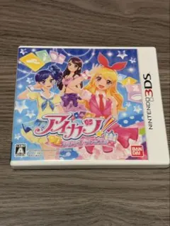 ニンテンドー3DS ソフト アイカツ！シンデレラレッスン 動作確認済み