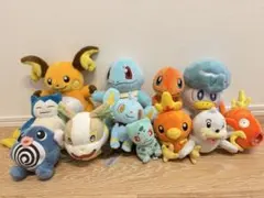 ポケモン ぬいぐるみセット　12台