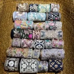♡インド刺繍リボン♡スペシャル福袋50センチ25本