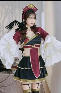 Malymoon（マリームーン）ハロウィンコスプレ チャイナキョンシー 緑