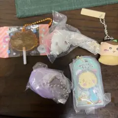 ちいかわ くりまんじゅう モモンガ シーサー ラッコ ガチャ キーホルダー