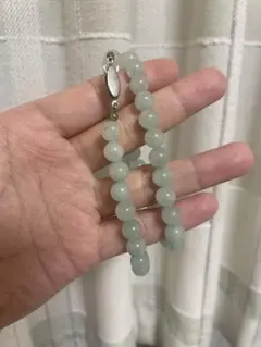 アベンチュリン ネックレス 淡い緑色