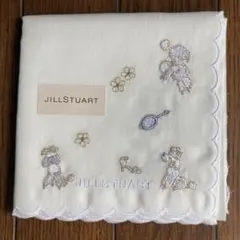 JILLSTUART 刺繍入りハンカチ 約45cm