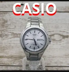 動作品　カシオ　シルバー　レディース　メンズ　腕時計　ジャンク　定価4万円