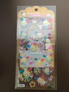 サンリオ　ウサハナ　ドロップジュエリーシール