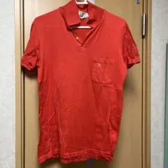 dunhill レッドポロシャツ