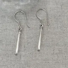 美品】GARNIガルニ コルノ ホーン フックピアス（両耳用・レザーポーチ