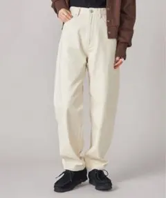 SHIPS NINE CASEバレル レッグ パンツ