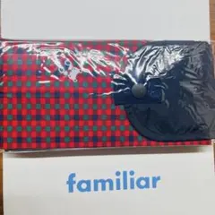 【新品未使用完売品】☆ familiar コンパクトバッグ Mサイズ ブルー 2025年最新】シュパット ファミリア ミニマルmの人気アイテム