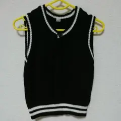 ベスト 95cm 黒 【最終値下げ】