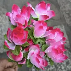 【16】ハス　切り花　アレンジ　花束　盆花　夏花　10本　造花