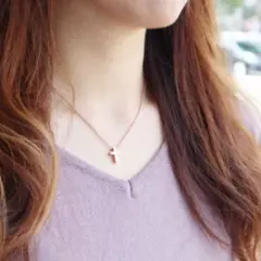 717  【サイズミニ】日本製 ネックレス 金属アレルギー メンズ レディース