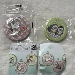 mofusand くら寿司 缶バッジ サメにゃん モフサンド ビッくらポン 2個