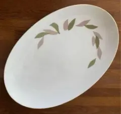 オールドノリタケ　WAKABAシリーズ　オーバル大皿