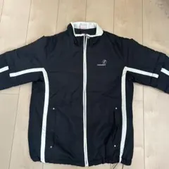 PARADISO ブラック ナイロンジャケット