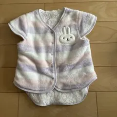 スリーパー　フリース　うさぎ　80サイズ