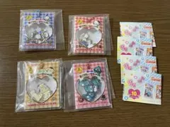 サンリオ シャカシャカフレークシール風チャーム キティ・プリン・ポチャッコ