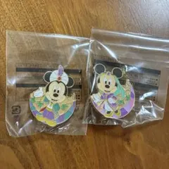 アブーズ・バザール ミッキー ミニー ピンバッジ