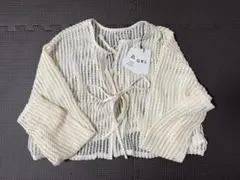 GRL グレイル 前後2Wayメッシュリボンカーディガンのサムネイル