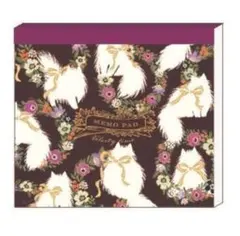 ● 林朋子 メモ帳 メモパッド ロマンティックキャット●