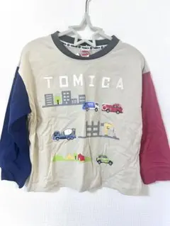 新品タグ付き　トミカ　TOMICA 配色ロンT
