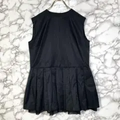 Mila Owen　（0）　ノースリーブチュニック　ミニワンピ　黒のサムネイル