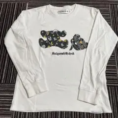 Hollywood Rich & クマプリント長袖カットソー