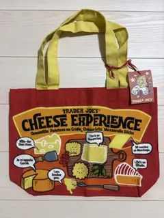 Trader Joe's ☆トレーダージョーズ ☆エコバッグ チーズ柄☆新品のサムネイル
