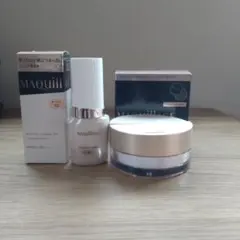 MAQuillAGE エッセンスリキッド EX オークル10 + ルースパウダー