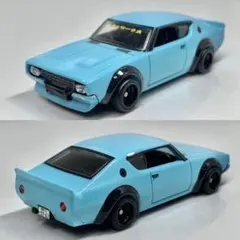 1/64 スカイライン改 ケンメリ2Dr 弥生ホイール アルミ製 深リム