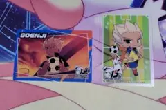 豪炎寺修也★クリアカード２枚★まねきねこコラボ★イナズマイレブン