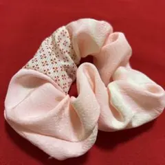 S5-1 元祖ねここの美髪を目指すシルクのシュシュ⚠️ポリエステル部分あり⚠️