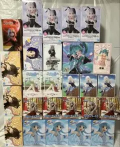 最新プライズフィギュア25点まとめ売り】初音ミク リカ 葉隠透