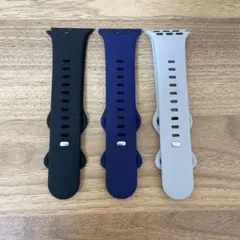 【3本セット】コンパチブル Apple Watch バンド⭐︎