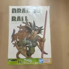 ドラゴンボール　一番くじ　雲の上の神殿　Ｈ賞 ビジュアルシート