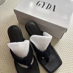 GYDA サンダル ブラック Mサイズのサムネイル
